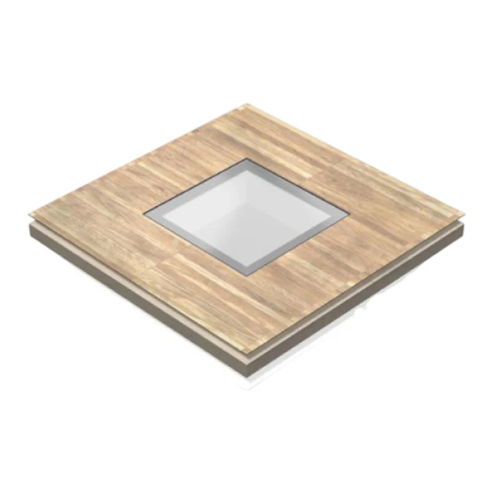 Glass Floor Rooflight