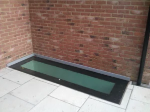 Walk on glass