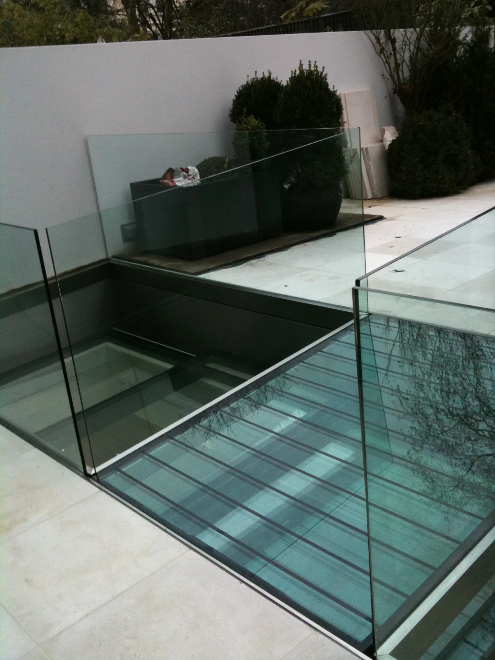 Internal Glass Floor