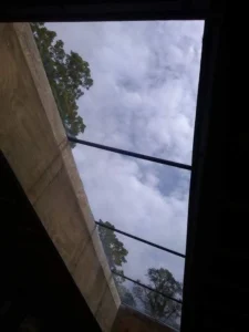 rooflight viewed from below