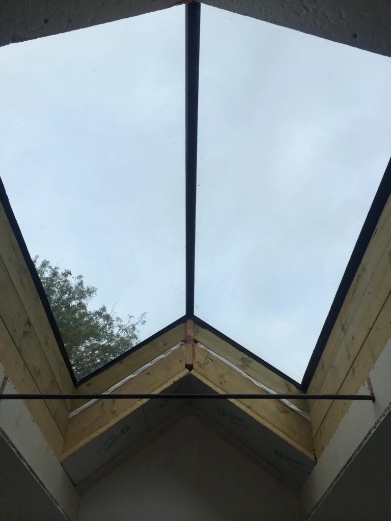 Installed rooflight