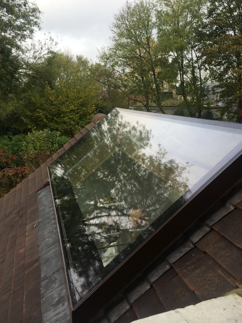 Installed rooflight