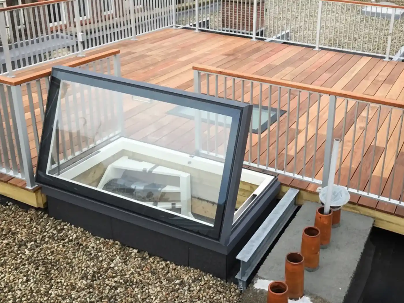 Manual Access Hatch Rooflight